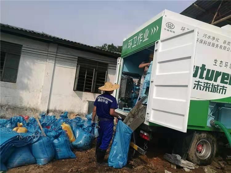 靖江工业污泥压干处理